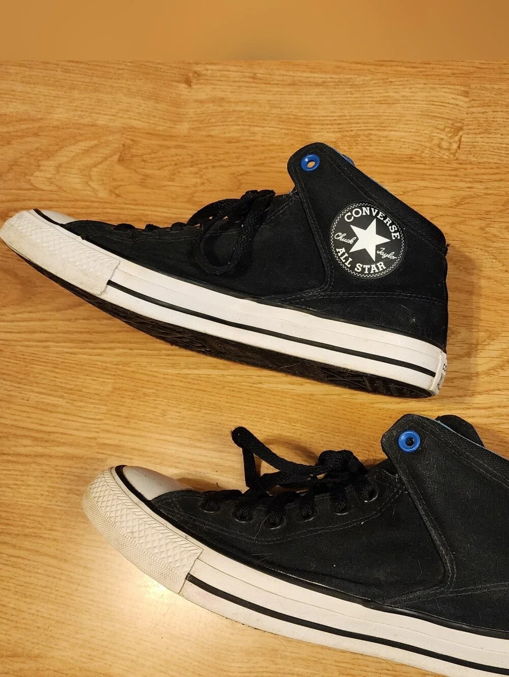 Converse CHUCK TAYLOR All Star High Street Sneaker Men's Black 164378F Sz 9 - Picture 7 of 12